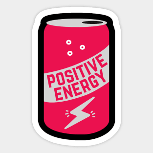 Positive Energy Drink Sticker